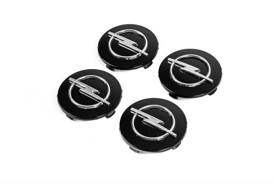 Opel Sredinski pokrovčki platišč 65/58 mm op6558b (črni, 4 kos) Image