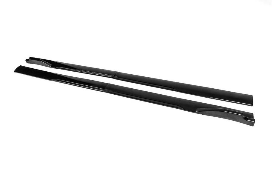 Univerzalne obloge bočnih pragov Niken Black (ABS) (4 kosi) Fotografija 2