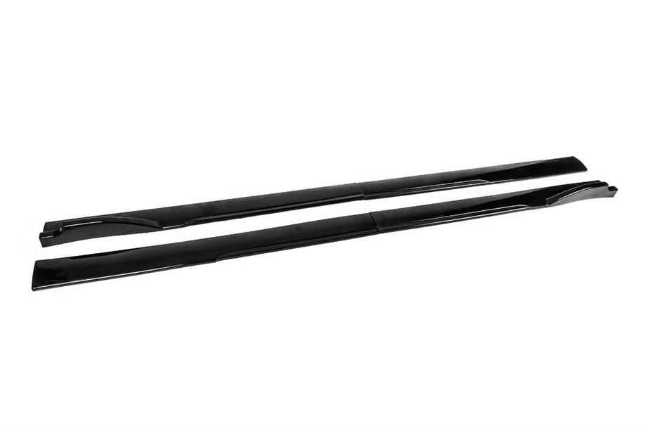 Univerzalne obloge bočnih pragov Niken Black (ABS) (4 kosi) Fotografija 1