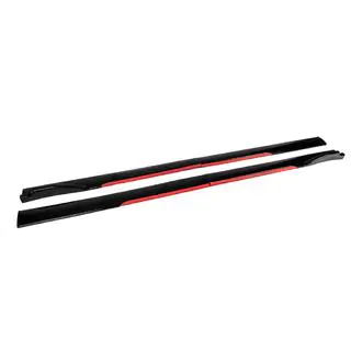 Univerzalni pokrovi stranskih pragov Niken Red (ABS) (4 kosi) fotografija 4