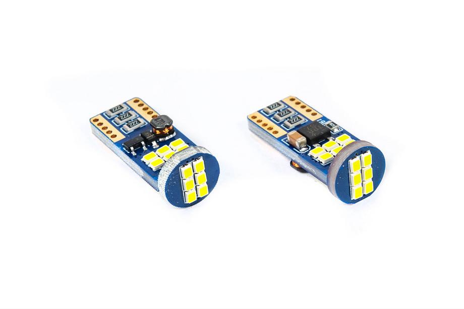 Signalna žarnica Niken W5W 12V 18 LED (2 kos) V-1 Fotografija 1