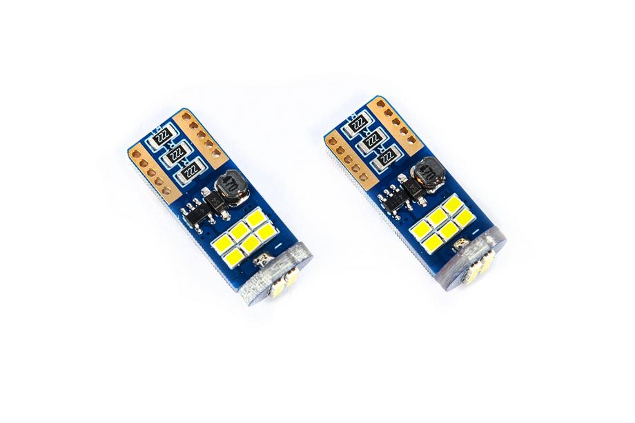 Signalna žarnica Niken W5W 12V 18 LED (2 kos) V-1 Fotografija 2