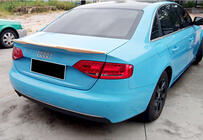 Audi A4 B8 2007–2015 DPT M4 spojler (ABS, črna visok sijaj) fotografija 3