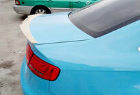 Audi A4 B8 2007–2015 DPT M4 spojler (ABS, črna visok sijaj) fotografija 4