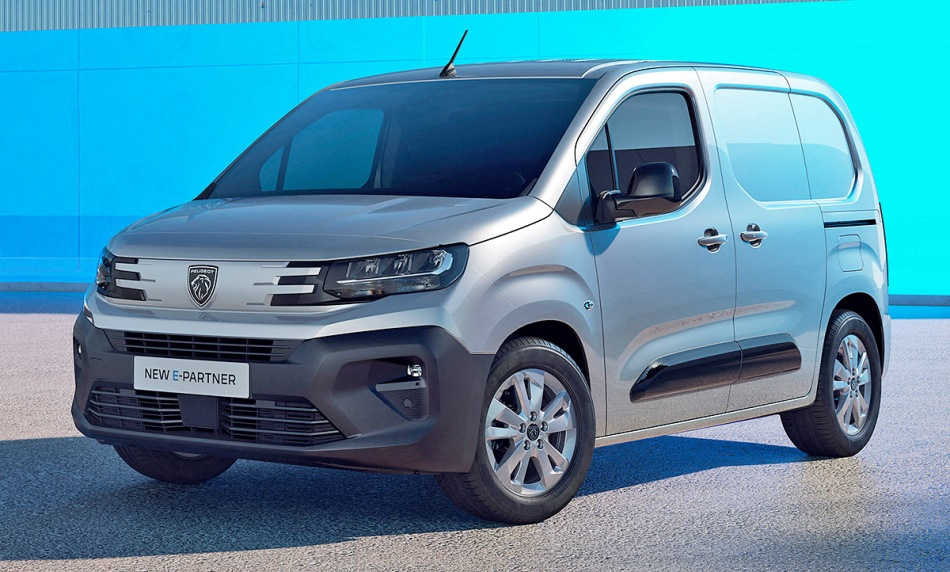 Test prenovljenega električnega kombija Peugeot e-Partner 2024