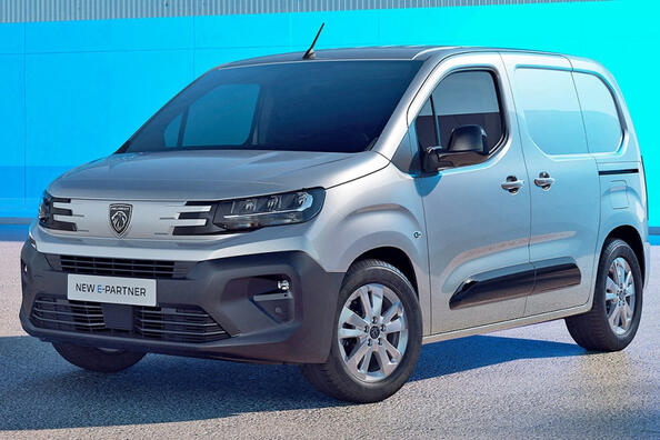 Test prenovljenega električnega kombija Peugeot e-Partner 2024
