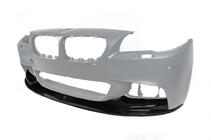 BMW serija 5 F10/F11 2010–2016 Lip spojler sprednjega odbijača DPT Lip V-1 (za M-Performance, sijajno črna) fotografija 6