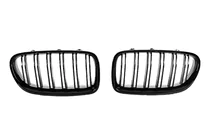 BMW serija 5 F10/F11 2010–2016 Ledvične rešetke M-Look (črni visok sijaj) fotografija 2