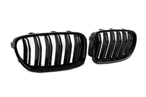 BMW serija 5 F10/F11 2010–2016 Ledvične rešetke M-Look (črni visok sijaj) fotografija 4