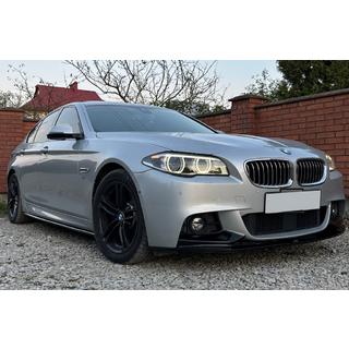 DPT V-1 nastavki pragov (za M-Sport/M5 pragove, črna visok sijaj) BMW serija 5 F10/F11 2010–2016 fotografija 1