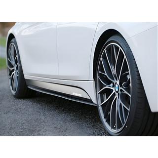 DPT V-1 nastavki pragov (za M-Sport/M5 pragove, črna visok sijaj) BMW serija 5 F10/F11 2010–2016 fotografija 2