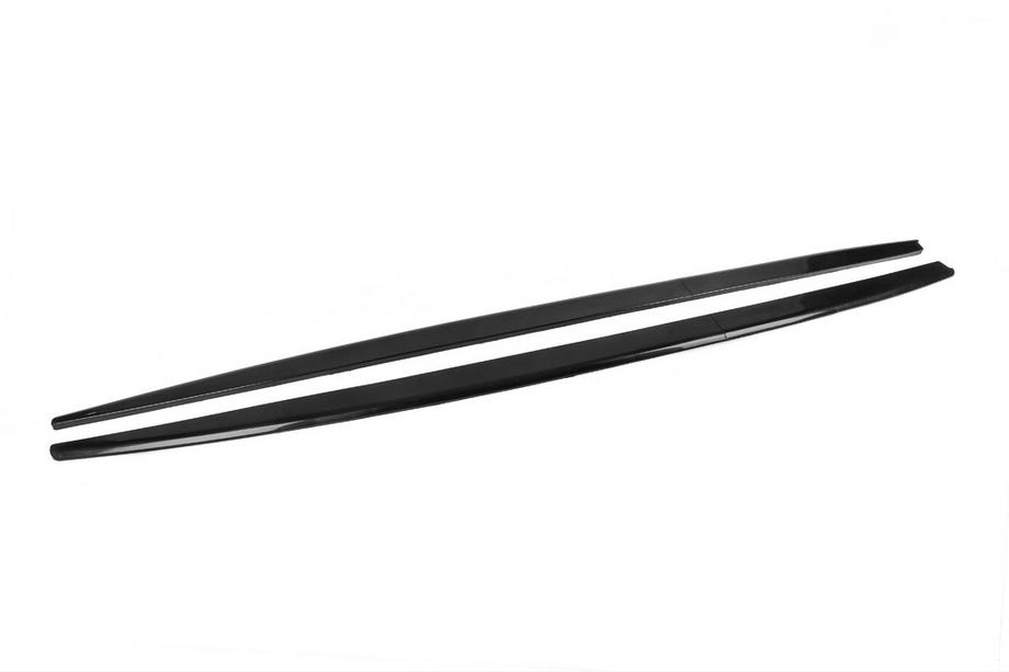BMW serija 5 F10/F11 2010–2016 DPT V-2 podaljški pragov (za M-Sport/M5 pragove, črna visok sijaj) Fotografija 8
