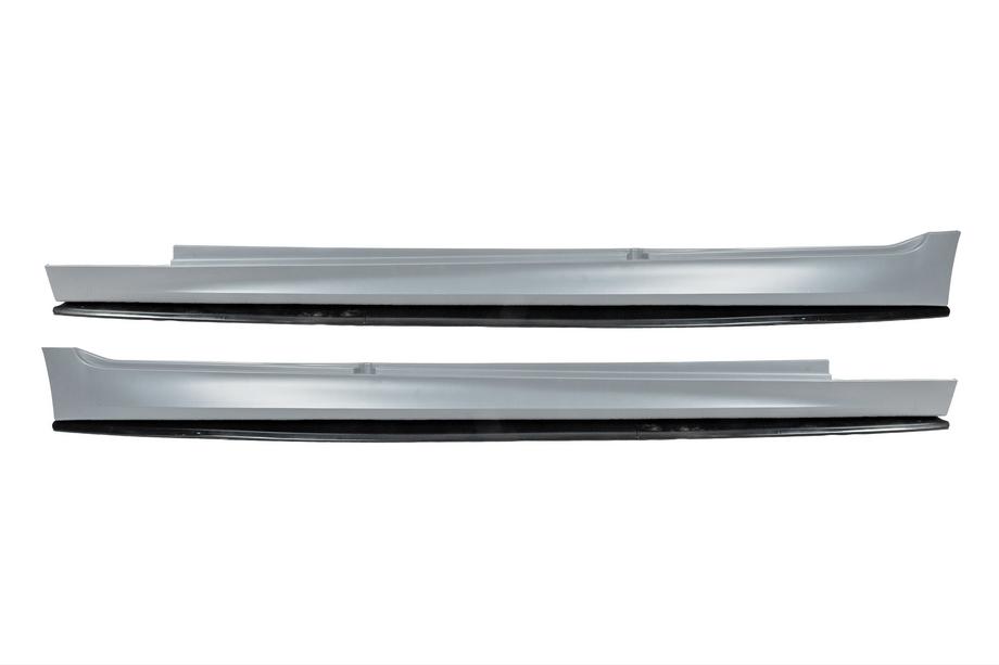 BMW serija 5 F10/F11 2010–2016 DPT V-2 podaljški pragov (za M-Sport/M5 pragove, črna visok sijaj) Fotografija 5