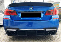 BMW serija 5 F10/F11 2010–2016 Zadnji difuzor DPT V-1 (za M-Performance, sijaj črna) fotografija 5