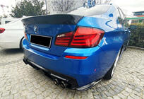 BMW serija 5 F10/F11 2010–2016 Zadnji difuzor DPT V-1 (za M-Performance, sijaj črna) fotografija 7