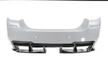 BMW serija 5 F10/F11 2010–2016 Zadnji difuzor DPT V-1 (za M-Performance, sijaj črna) fotografija 4