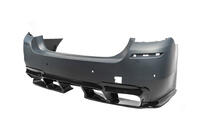BMW serija 5 F10/F11 2010–2016 Zadnji difuzor DPT V-1 (za M-Performance, sijaj črna) fotografija 13