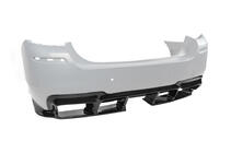 BMW serija 5 F10/F11 2010–2016 Zadnji difuzor DPT V-1 (za M-Performance, sijaj črna) fotografija 16