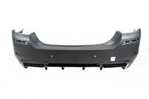 BMW serija 5 F10/F11 2010–2016 Zadnji difuzor DPT V-2 (za M-Performance, sijajno črn) fotografija 15