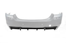 BMW serija 5 F10/F11 2010–2016 Zadnji difuzor DPT V-2 (za M-Performance, sijajno črn) fotografija 11