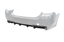 BMW serija 5 F10/F11 2010–2016 Zadnji difuzor DPT V-2 (za M-Performance, sijajno črn) fotografija 10