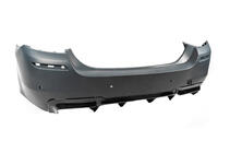 BMW serija 5 F10/F11 2010–2016 Zadnji difuzor DPT V-2 (za M-Performance, sijajno črn) fotografija 6