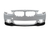 BMW serija 5 F10/F11 2010–2016 Lip spojler prednjega odbijača DPT Lip V-3 (za M-Performance, sijajno črna) fotografija 2
