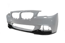 BMW serija 5 F10/F11 2010–2016 Lip spojler prednjega odbijača DPT Lip V-3 (za M-Performance, sijajno črna) fotografija 10