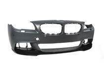 BMW serija 5 F10/F11 2010–2016 Lip spojler prednjega odbijača DPT Lip V-3 (za M-Performance, sijajno črna) fotografija 14