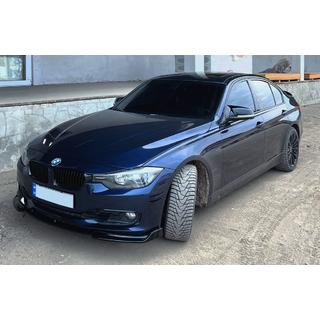 DPT Lip spojler (lip) za sprednji odbijač za serijsko različico (2015-2018, sijajno črna) fotografija 4
