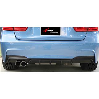 Zadnji difuzor DPT V-1 (za M Performance, sijajno črna) BMW serija 3 F30/F31 2012–2019 fotografija 1