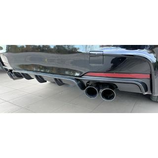 Zadnji difuzor DPT V-3 (za M Performance, črna visok sijaj) BMW serija 3 F30/F31 2012–2019 fotografija 2