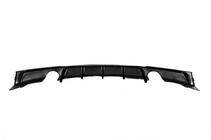 BMW serija 3 F30/F31 2012–2019 Zadnji difuzor DPT V-4 (za M Performance, sijajno črna) fotografija 6