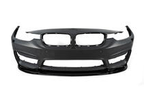 BMW serija 3 F30/F31 2012–2019 DPT Lip V-1 lip za sprednji odbijač (za M3, sijajno črna) fotografija 12
