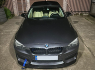 BMW serija 3 F30/F31 2012–2019 DPT Lip V-2 lip spojler sprednjega odbijača (Za M3, črna sijaj) fotografija 6