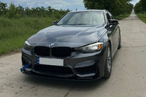 BMW serija 3 F30/F31 2012–2019 DPT Lip V-2 lip spojler sprednjega odbijača (Za M3, črna sijaj) fotografija 7