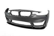 BMW serija 3 F30/F31 2012–2019 DPT Lip V-2 lip spojler sprednjega odbijača (Za M3, črna sijaj) fotografija 14