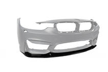 BMW serija 3 F30/F31 2012–2019 DPT Lip V-2 lip spojler sprednjega odbijača (Za M3, črna sijaj) fotografija 9