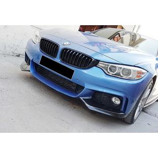 Lip sprednjega odbijača DPT Flap V-1 (za M-Technic, sijaj črna) BMW serija 4 F32/F33/F36 2012–2020 fotografija 3