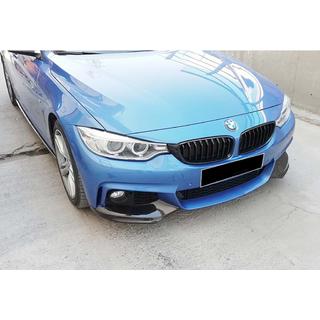 Lip sprednjega odbijača DPT Flap V-1 (za M-Technic, sijaj črna) BMW serija 4 F32/F33/F36 2012–2020 fotografija 4