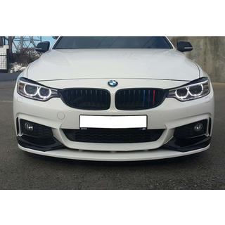 Lip spojler sprednjega odbijača DPT Flap V-3 (za M-Sport, črna sijajna) BMW serija 4 F32/F33/F36 2012–2020 fotografija 2
