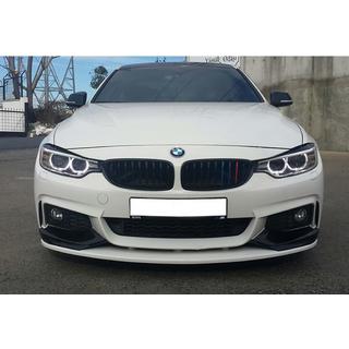 Lip spojler sprednjega odbijača DPT Flap V-3 (za M-Sport, črna sijajna) BMW serija 4 F32/F33/F36 2012–2020 fotografija 4