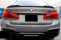 BMW serija 5 G30/G31 2017–2023 CS-Style spojler (črna visok sijaj) fotografija 1