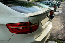 BMW X6 E71 2008–2014 DPT spojler (črna visok sijaj) fotografija 1