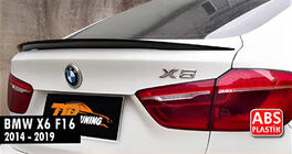 BMW X6 F16 2014–2019 DPT spojler (črna visok sijaj) fotografija 6