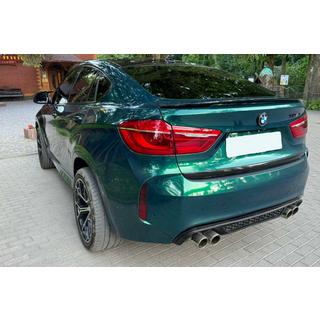 DPT spojler (črna visok sijaj) BMW X6 F16 2014–2019 fotografija 3