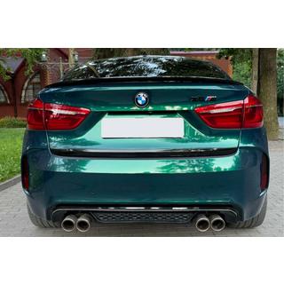 DPT spojler (črna visok sijaj) BMW X6 F16 2014–2019 fotografija 1