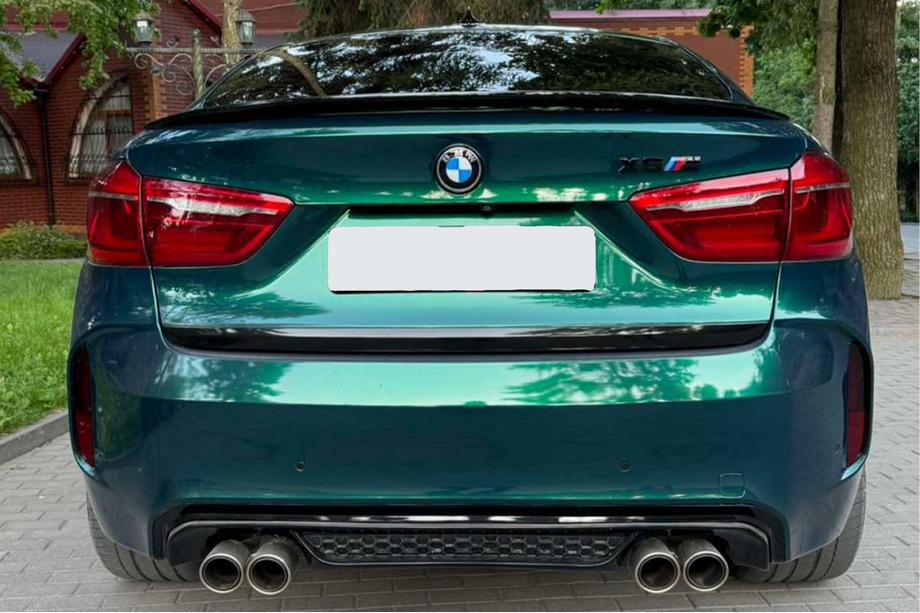 BMW X6 F16 2014–2019 DPT spojler (črna visok sijaj) Image