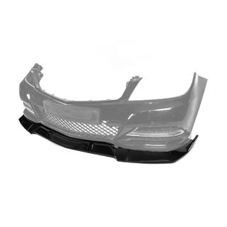 Lip spojler sprednjega odbijača DPT V1 (2011-2015, črna sijaj) Mercedes razred C W204 2007–2015 fotografija 2