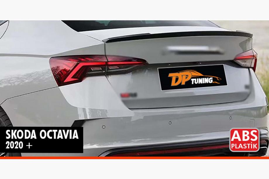 Skoda Octavia IV A8 2020– DPT spojler (črna visok sijaj) Fotografija 7